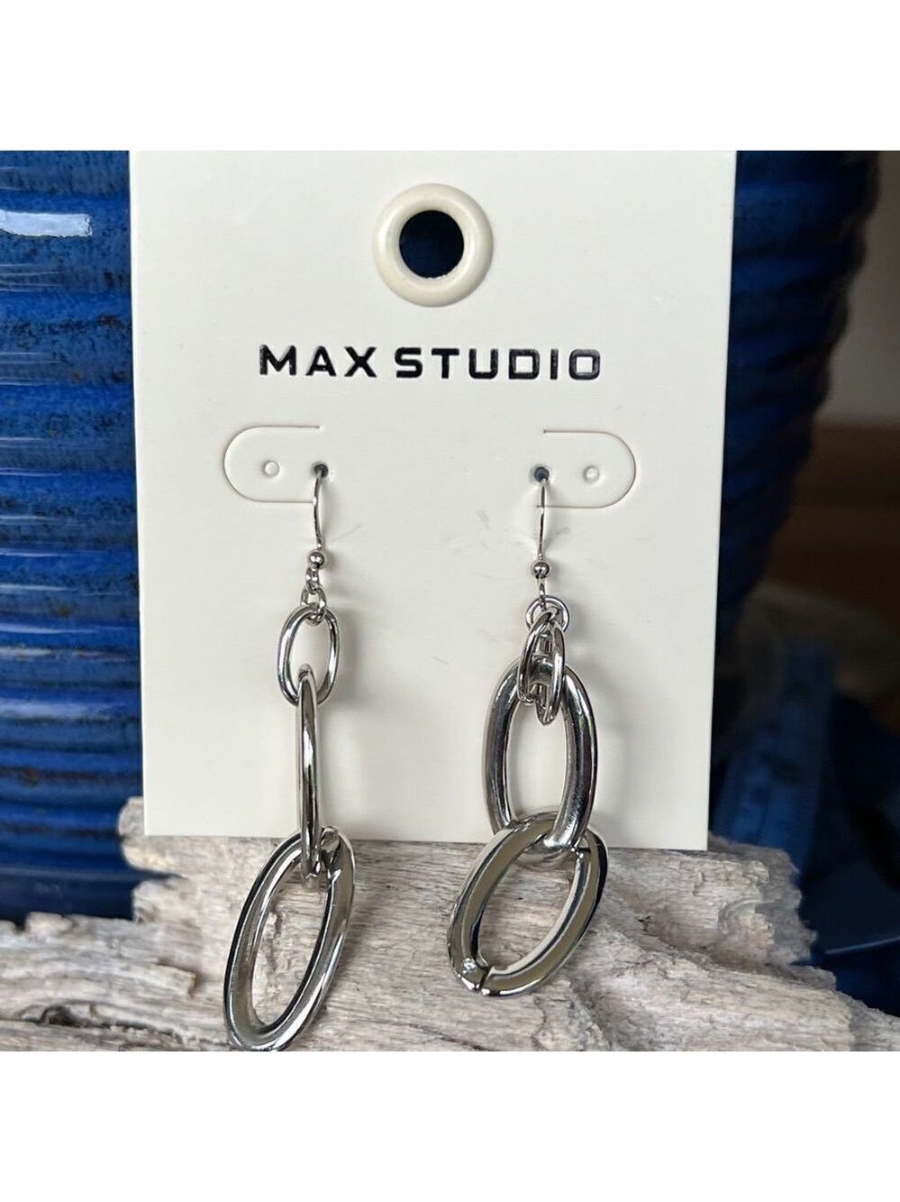 Silver Dangle Max Studio Earrings $16ea / 3 for $25 - Picture 7 of 7